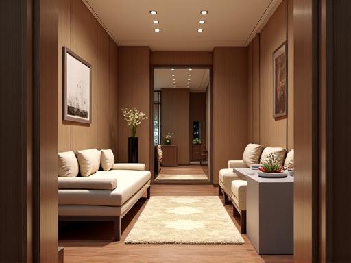 豪華なペットスイートの内部