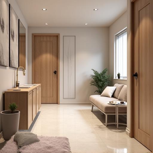 清潔で広々としたペット用個室スイート